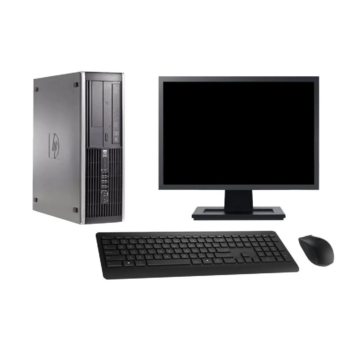 PC HP Compaq 6200 Pro SFF Ecran 27"" i5-2400 RAM 4Go Disque 250Go Windows 10 Wifi État correct - Hewlett-Packard reconditionné disponible sur Rue du Commerce Seconde Vie